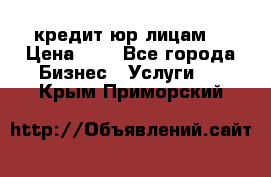 кредит юр лицам  › Цена ­ 0 - Все города Бизнес » Услуги   . Крым,Приморский